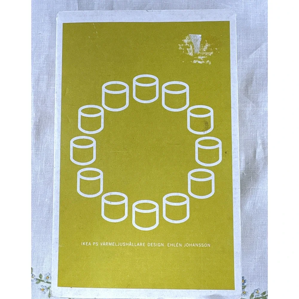IKEA PS Värmeljushållare Candle Holder Set 12pc